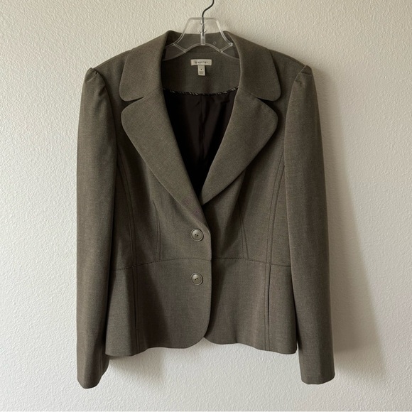 Semantiks Ruched Shoulder Suit Jacket - Picture 1 of 5